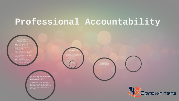 Article Response: Professional Accountability in Nursing